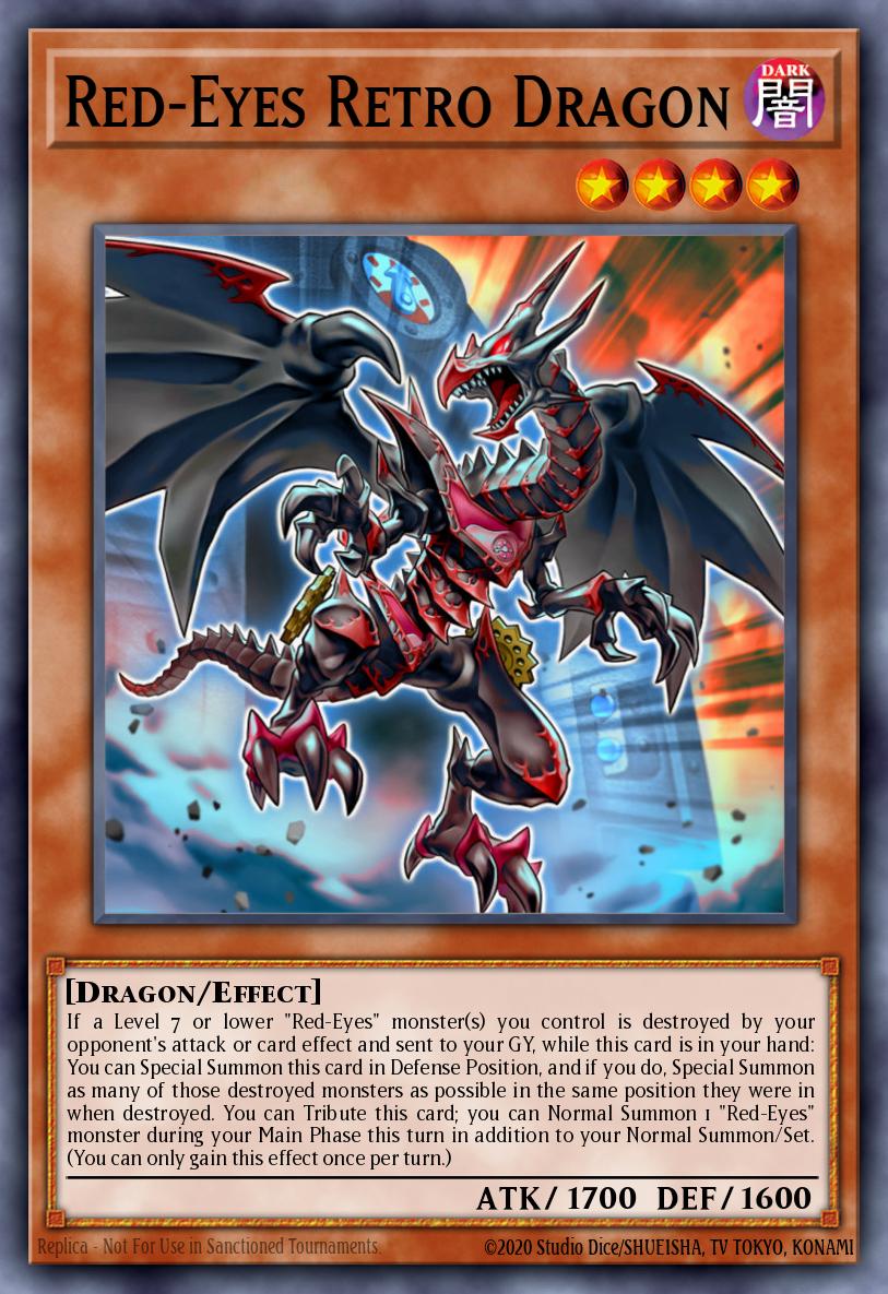 Red-Eyes Retro Dragon